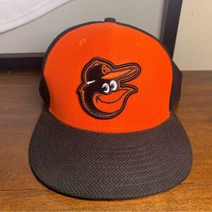 Baltimore Orioles Color Block Fitted Hat